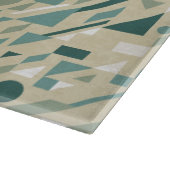 Abstraktes Muster Schneidebrett (Ecke)