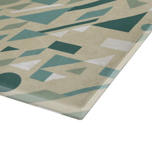 Abstraktes Muster Schneidebrett (Ecke)