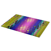 Abstraktes Muster Schneidebrett (Ecke)