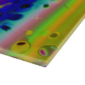 Abstraktes Muster Schneidebrett (Ecke)