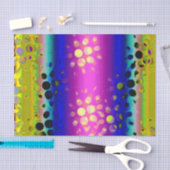 Abstraktes Muster Seidenpapier (Handwerk)