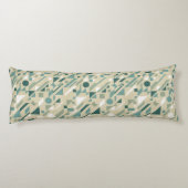 Abstraktes Muster Seitenschläferkissen (Rückseite)