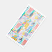 Abstraktes Muster Serviette (Ecke)