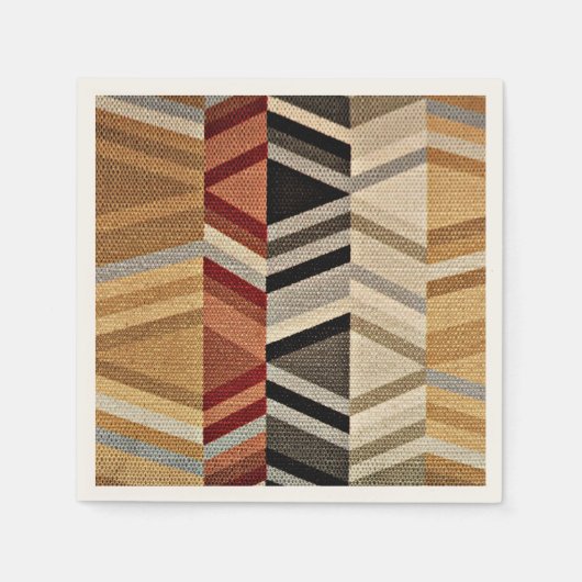 Abstraktes Muster Serviette (Vorderseite)