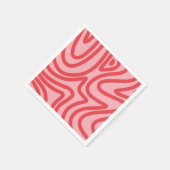 abstraktes Muster Serviette (Ecke)