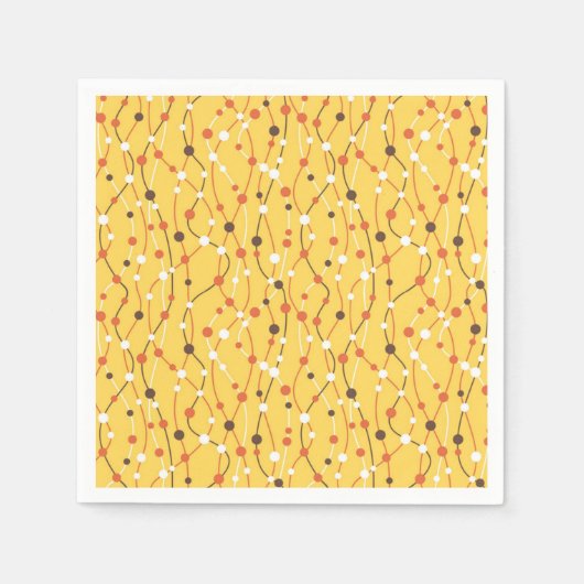 Abstraktes Muster Serviette (Vorderseite)