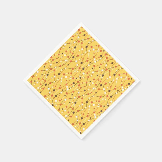 Abstraktes Muster Serviette (Ecke)