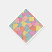 Abstraktes Muster Serviette (Ecke)