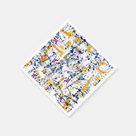 Abstraktes Muster Serviette (Ecke)