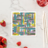Abstraktes Muster Serviette (Beispiel)