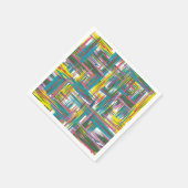 Abstraktes Muster Serviette (Ecke)
