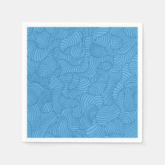Abstraktes Muster Serviette (Vorderseite)