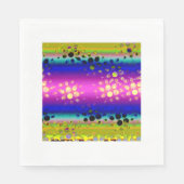 Abstraktes Muster Serviette (Vorderseite)