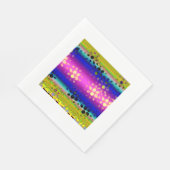 Abstraktes Muster Serviette (Ecke)