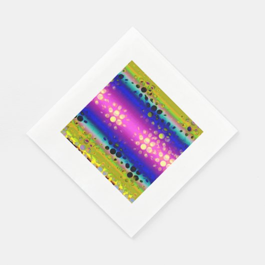 Abstraktes Muster Serviette (Ecke)