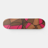 Abstraktes Muster Skateboard (Horizontal)