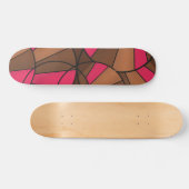 Abstraktes Muster Skateboard (Horizontal)