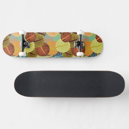 Abstraktes Muster Skateboard (Horizontal)