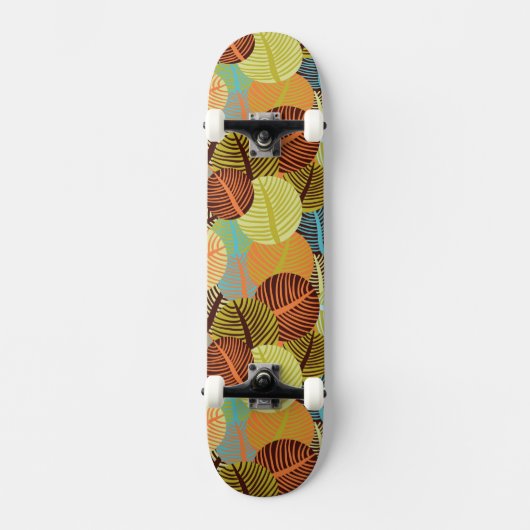 Abstraktes Muster Skateboard (Vorderseite)