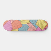 Abstraktes Muster Skateboard (Horizontal)