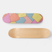 Abstraktes Muster Skateboard (Horizontal)