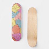 Abstraktes Muster Skateboard (Vorderseite)