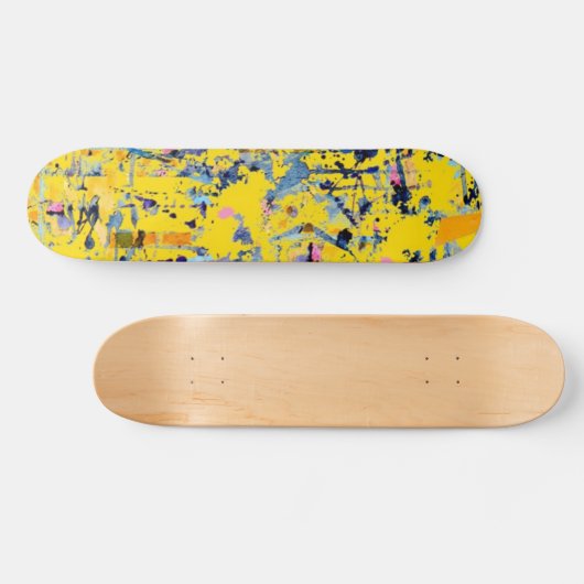 Abstraktes Muster Skateboard (Horizontal)