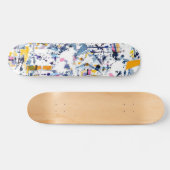Abstraktes Muster Skateboard (Horizontal)