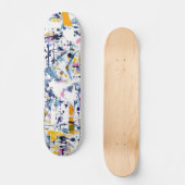 Abstraktes Muster Skateboard (Vorderseite)