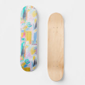 Abstraktes Muster Skateboard (Vorderseite)