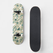 Abstraktes Muster Skateboard (Vorderseite)