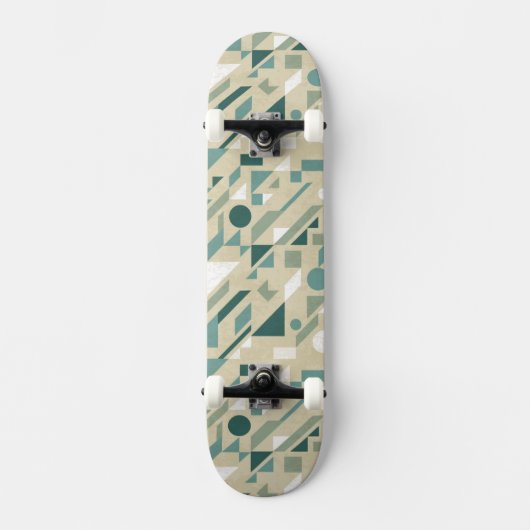 Abstraktes Muster Skateboard (Vorderseite)