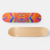 Abstraktes Muster Skateboard (Horizontal)