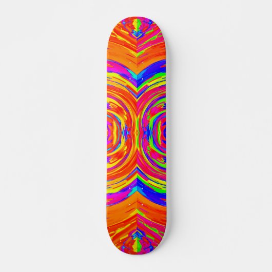 Abstraktes Muster Skateboard (Vorne)
