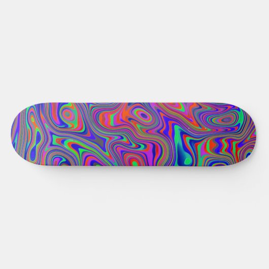 Abstraktes Muster Skateboard (Horizontal)