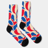 Abstraktes Muster Socken (Rechts)