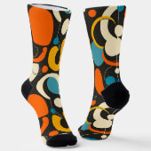 Abstraktes Muster Socken (Gewinkelt)