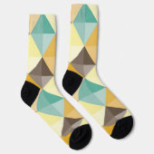Abstraktes Muster Socken (Rechts)