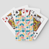 Abstraktes Muster Spielkarten (Rückseite)