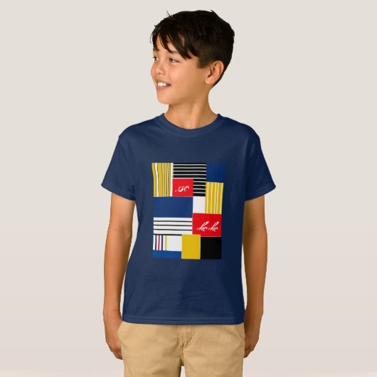 Abstraktes Muster. T-Shirt (Vorne ganz)