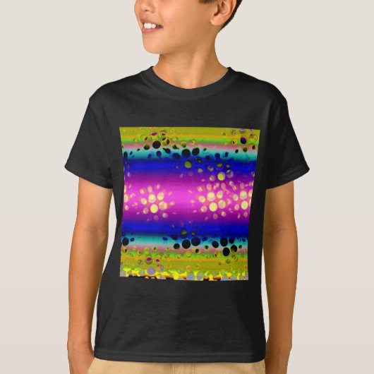 Abstraktes Muster T-Shirt (Vorderseite)