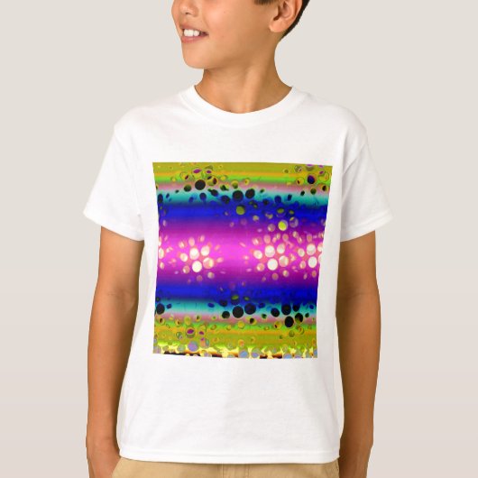 Abstraktes Muster T-Shirt (Vorderseite)