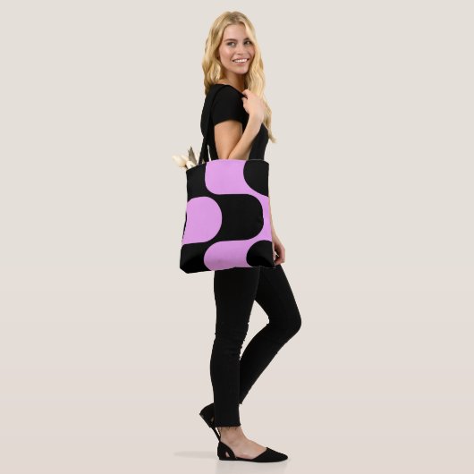 Abstraktes Muster Tasche (Am Model)