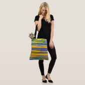 Abstraktes Muster Tasche (Am Model)
