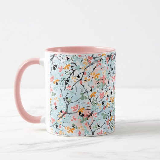 Abstraktes Muster Tasse (Links)