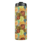 Abstraktes Muster Thermosbecher (Vorderseite)