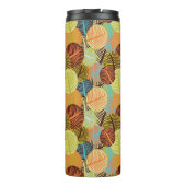 Abstraktes Muster Thermosbecher (Rückseite)