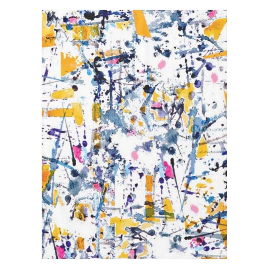 Abstraktes Muster Tischdecke (Vorderseite)