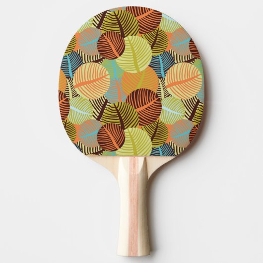 Abstraktes Muster Tischtennis Schläger (Vorderseite)