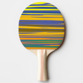 Abstraktes Muster Tischtennis Schläger (Rückseite)